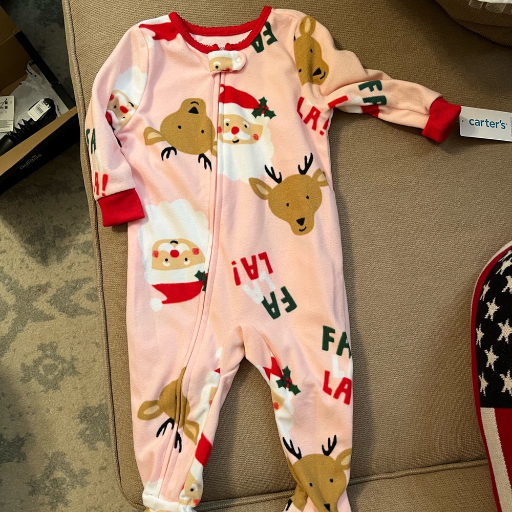 NWT Carter’s Christmas Footie